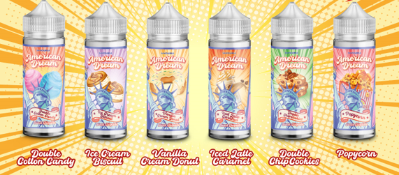 gamme e liquide american dream savourea - blog le petit vapoteur